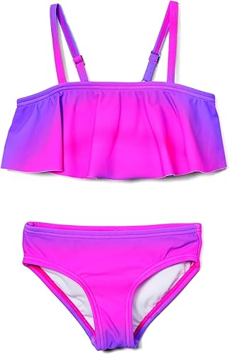 Kanu Surf Girls Karlie Flounce Bikini Beach Sport 2 Piece Swimsuit